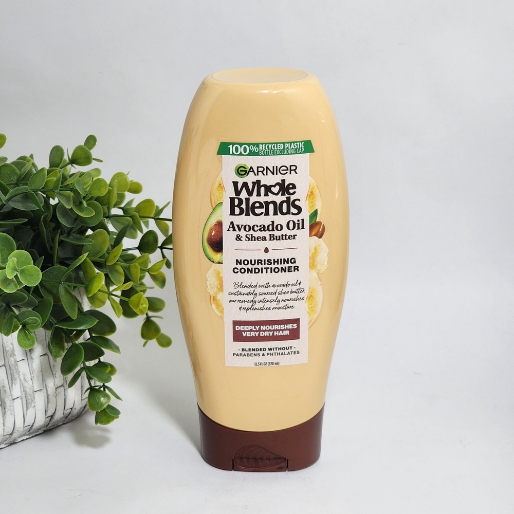 Garnier Whole Blends Avocado Oil & Shea Butter Nourishing Conditioner 12.5 fl oz